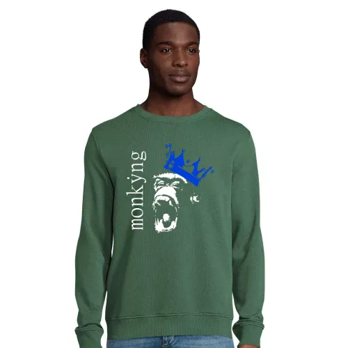 Affenkönig Monkyng Männer Sweat