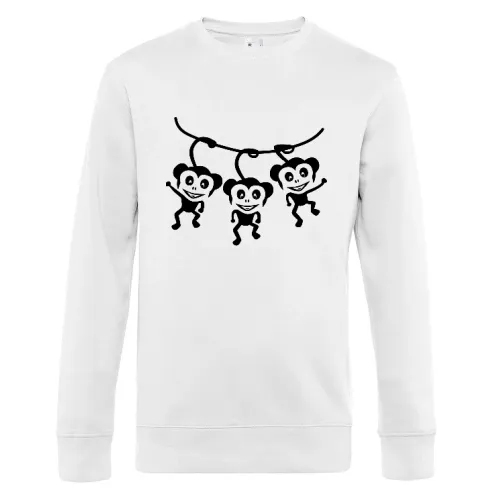 Affenschaukel Sweat Männer King Crew Neck