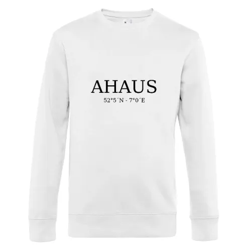 Ahaus Koordinaten Sweat Männer King Crew Neck