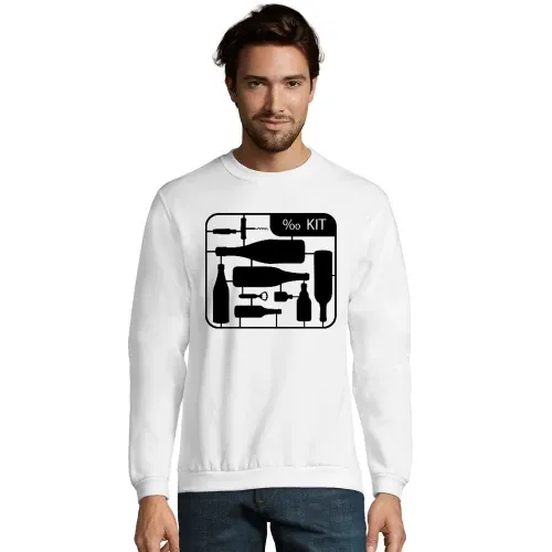 Alkohol Flaschen Kit Männer Sweat