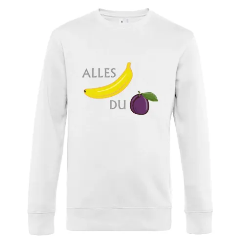 Alles Bannana du Pflaume Sweat Männer King Crew Neck