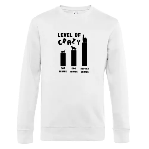 Alpaka Lama Spruch für Alpakazüchter Alpaka Touren Sweat Männer King Crew Neck