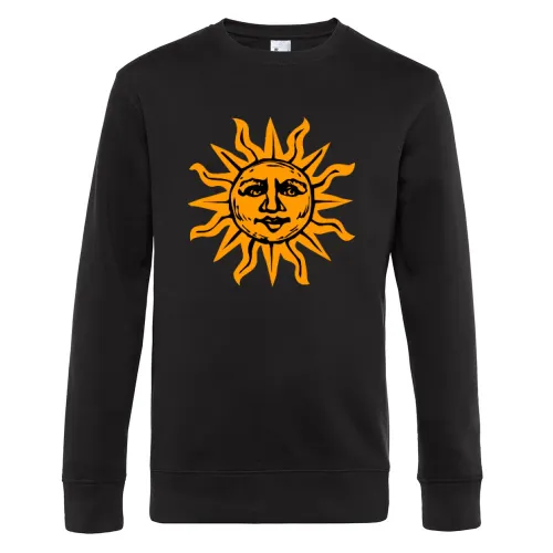 alte Sonne Sweat Männer King Crew Neck