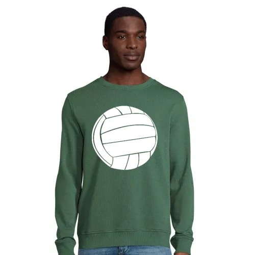 Alter Fußball  aus Leder Männer Sweat