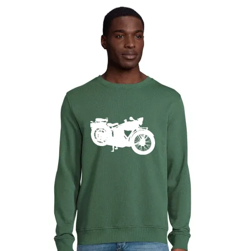 altes Mottorrad Sweat Männer Comet Bio