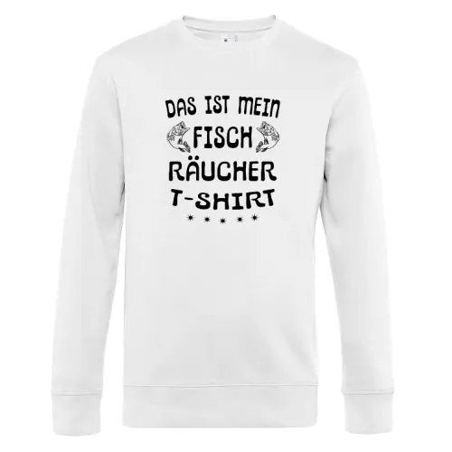 Angeln Fisch Räuchern Räucherfisch Smoker Geschenk Sweat Männer King Crew Neck