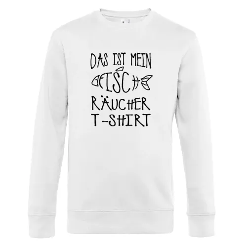 Angeln Fisch Räuchern Räucherfisch Smoker Geschenk Sweat Männer King Crew Neck