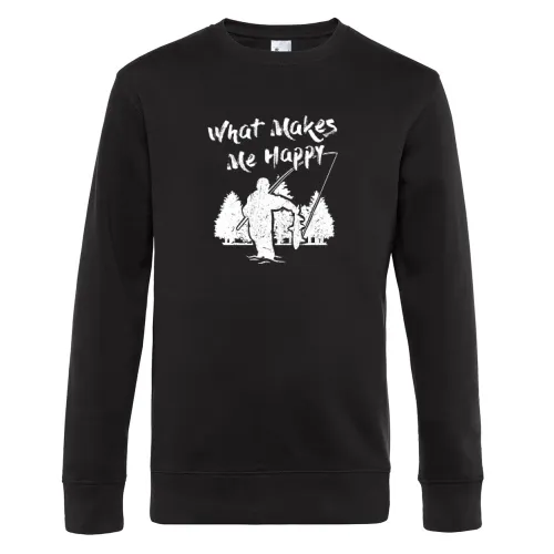 Angler Angeln Fischer Fischen Dad Geschenk Sweat Männer King Crew Neck