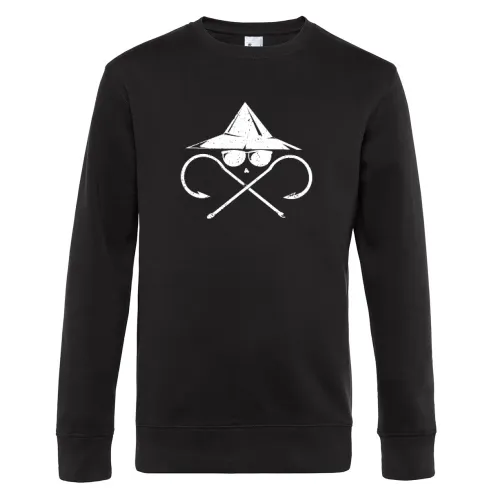Angler Design Sweat Männer King Crew Neck
