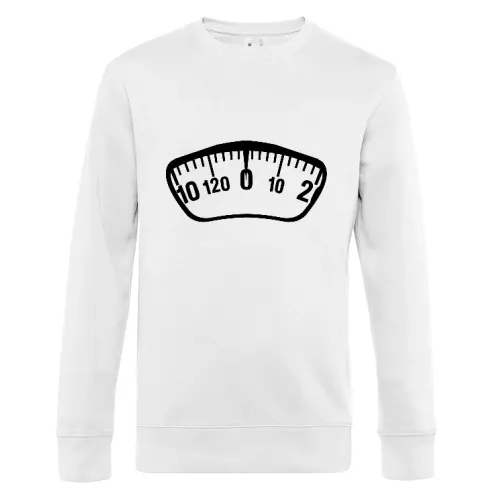 Anzeige einer Waage Männer Sweat