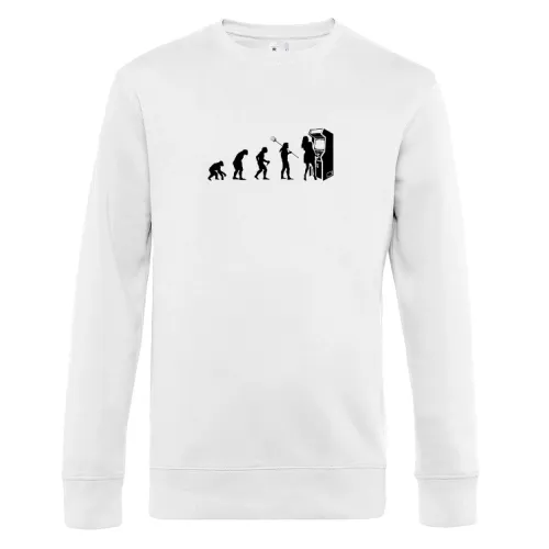 Arcade Automat Evolution Spielautomat Retro Gamer Männer Sweat Arcade Automat Evolution Spielautomat Retro Gamer Sweat