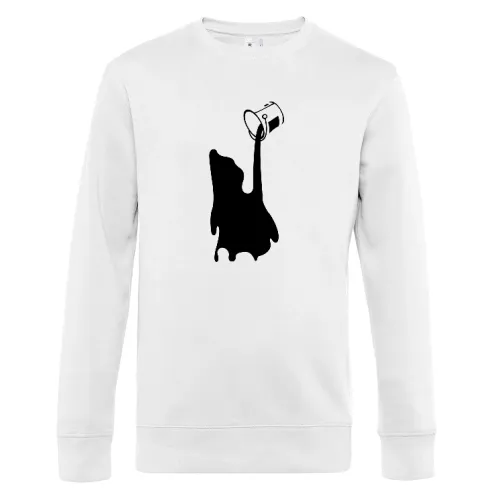 auslaufender Eimer Sweat Männer King Crew Neck