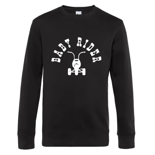 Baby Rider Dreirad Sweat Männer King Crew Neck