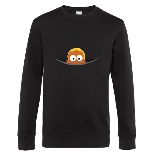 Babykopf aus Kängurubeutel Sweat