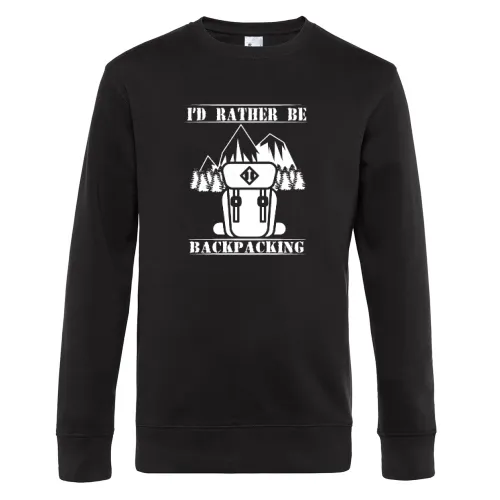 Backpacking Backpacker Reisender Männer Sweat Backpacking Backpacker Reisender Sweat