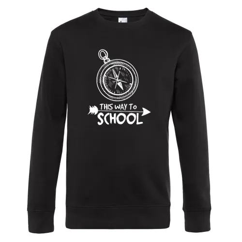 Backpacking Schule 2 Sweat Männer King Crew Neck