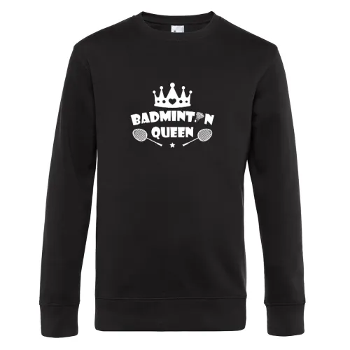 Badminton Queen Federball Badmintonspielerin Sweat