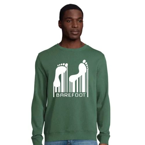 Barefoot Barcode Barfuss Strichcode Code Sweat Männer Comet Bio