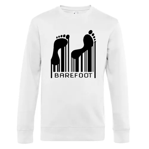 Barefoot Barcode Barfuss Strichcode Code Sweat
