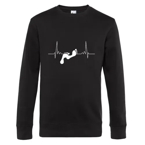 Barfuss Herzschlag Sweat