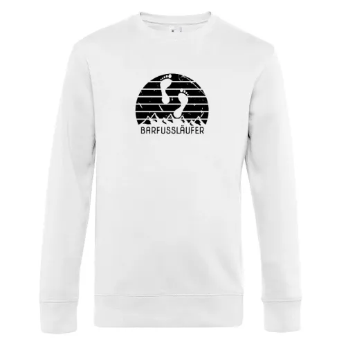 Barfussläufer Barfuss Retro Barfuß Berge Vintage Männer Sweat