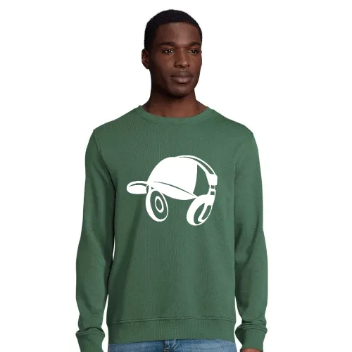 Basecap mit Kopfhörer Männer Sweat