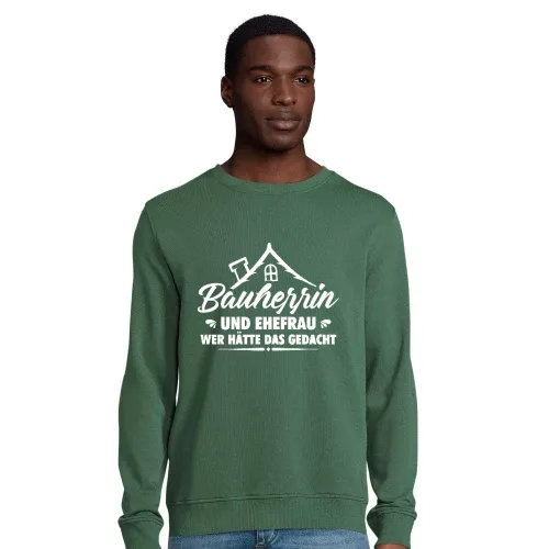 Bauherrin und Ehefrau Wer Hätte Das Gedacht Geschenk Männer Sweat