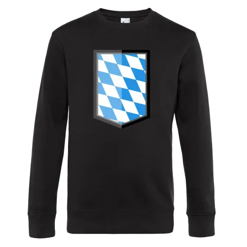 Bayern Wappen Karomuster E-Style Sweat