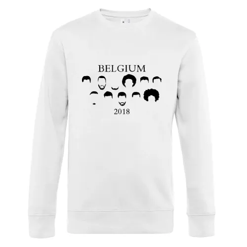 Belgien 2018 Fussball Sweat Männer King Crew Neck