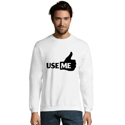 benutz mich mit like Daumen Männer Sweat