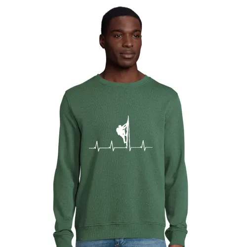 Bergsteigerherzschlag Männer Sweat