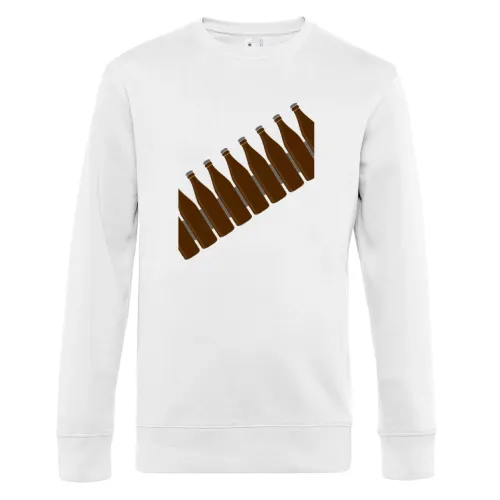 Bierflaschengürtel Shirt Sweat Männer King Crew Neck