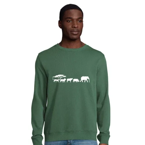 Big Five in der Savanne Männer Sweat