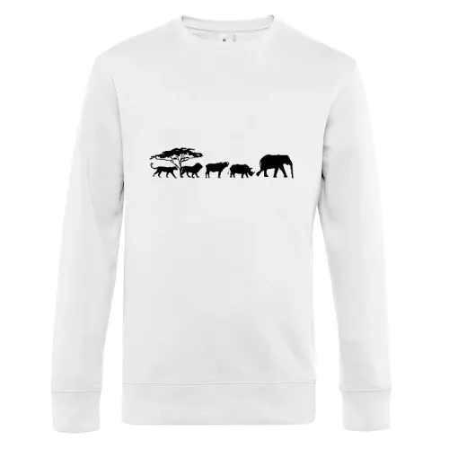 Big Five in der Savanne Männer Sweat