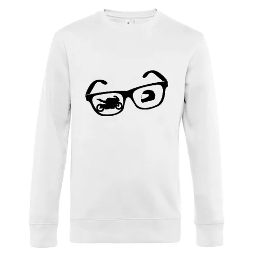 Bike Nerd Brille Männer Sweat Bike Nerd Brille Sweat