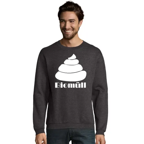 Biomüll Haufen Männer Sweat