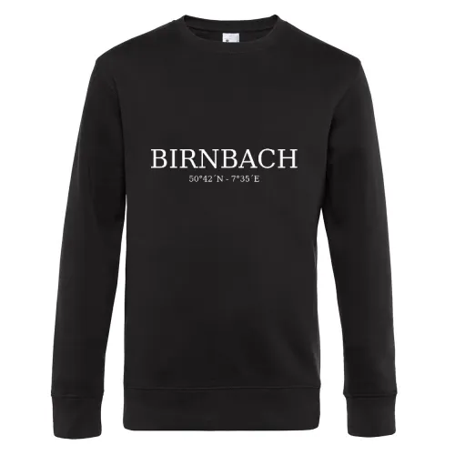 Birnbach Koordinaten Sweat Männer King Crew Neck