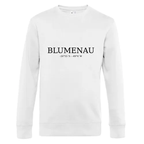 Blumenau Koordinaten Sweat Männer King Crew Neck