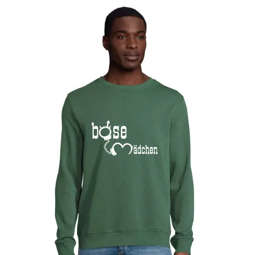 Böse Mädchen in Handschellen Sweat Männer Comet Bio