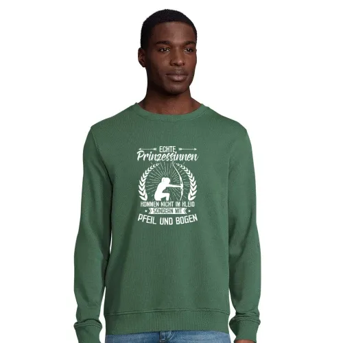 Bogenschießen Prinzessin Bogenschützin Pfeil Bogen Männer Sweat
