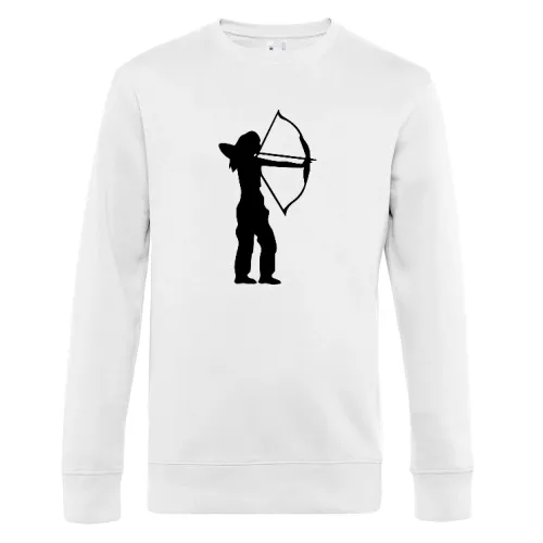 Bogenschützin Bogenschießen Bogenschützinnen Sweat Männer King Crew Neck