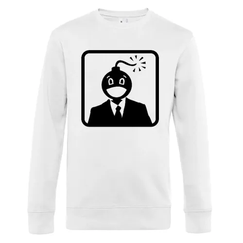 Bombenkopf im Rechteck Sweat