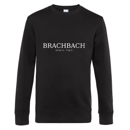 Brachbach Koordinaten Sweat Männer King Crew Neck