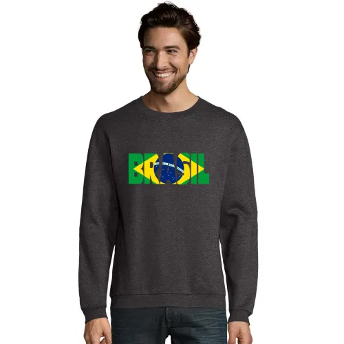 Brasilien mit Fahne Männer Sweat