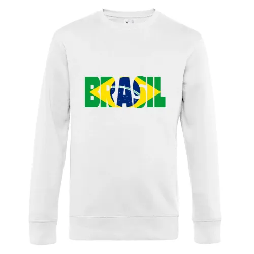 Brasilien mit Fahne Männer Sweat
