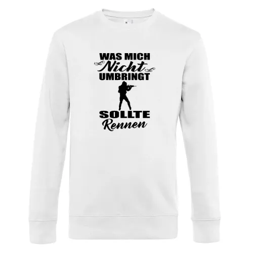 Bundeswehr Rennen Spruch für Frauen Soldatinnen Sweat Männer King Crew Neck