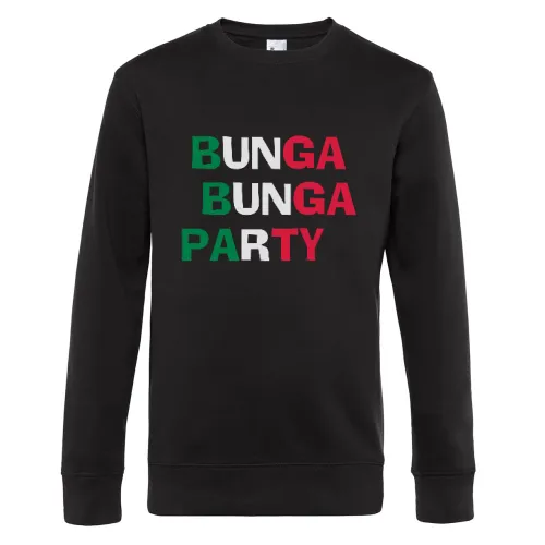 Bunga Bunga Party Sweat Männer King Crew Neck