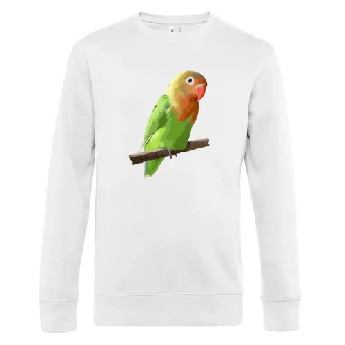 bunter Papagei Sweat Männer King Crew Neck