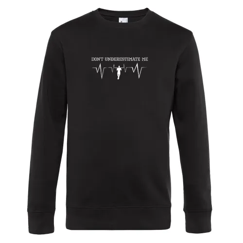 Calisthenics Fitness Training Pull Up Klimmzüge Sweat Männer King Crew Neck