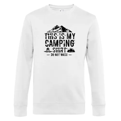 Camping Outdoor Spruch Sweat Männer King Crew Neck